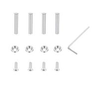 TERNCOEW 4Pcs/set Computer Case Fan Part Desktop Power Supply Long Screw Radiator For Water Cooling Computer Case Screw