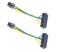 TERNCOEW Computer Power Adapter Cable 24Pin Female to 6Pin Male for 7050 7080 3669 3050 5050 3668 PC Assembly Mainboard Accessories Motherboard Power Converters Cable