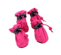 TERNCOEW Dog Shoes with Drawstring Closure All-Season Protective Socks for Small/Large Pets (4Pcs) Pet Grip Socks
