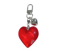TERNCOEW Elegant Heart Charm Keychain Fashion Ornament Alloy Texture Pendant Perfect For Daily Wear And Party Wear Unique Women Keychain