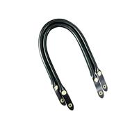 TERNCOEW Interchangeable Snaps Button Handles 47cm PU Leather Strap For Briefcases Work Bags Multi Purpose Handbag Accessories Snap On Bag Strap For Handbags And