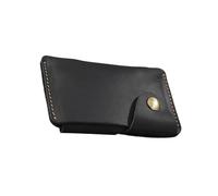 TERNCOEW Leather Card Holders with Button Closure Retro Credit Case Holders Wallet for Travel Daily Commuting Use Retro Wallet Coin Purse with Snap Closure for Men and Women