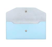 TERNCOEW Leather Money Envelope PU Business Card Wallet Large Capacity Cash Organiser Case for Budgeting Billing 6.9x3.7Inch PU Leather Card Protector