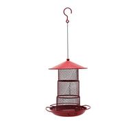 TERNCOEW Mesh Garden Viewing Bird Feeder Hotel Table Food Peanut Hanging Suction Aliments Adsorption House Type Bird Feeder Feeding House For Bird