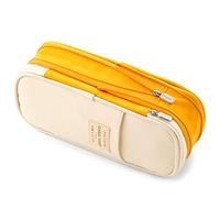 TERNCOEW Portable Pencil for Case Expandable Stationery Cosmetic Storage Organizer Bag for Travel Students Organizing Pouch Stationery Bag and Pencil Case Large Capacity for Cosmetic