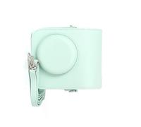 TERNCOEW Protective Case for Mini12 Instants Film Camera PU Leather Bag Covers with Removable Straps Adjustable Shoulder Straps