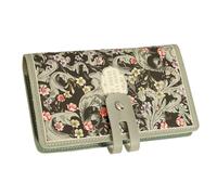 TERNCOEW PVC Card Holder for Women 20 Slot Portable Designs Waterproof Storage Solution Office Commutes Companion PVC Case with Zippered Closure