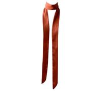 TERNCOEW Ribbon Silk Scarf For Women Hand Tied Neck Scarf French Neckwear For Women Party Hairband Fashion Ribbon Headband