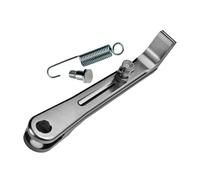 TERNCOEW Spring Loaded Alloy Motorcycle Side Stand Easy Installation Parking Side for Pit Bike 70cc 200cc Models Dirt Bike