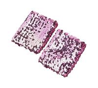 TERNCOEW Wrist Cuffs Stretchable Arm Sleeves For Festive Outfit For Celebrations Stylish Elastic Arm Sleeves Sequins Arm Cuffs
