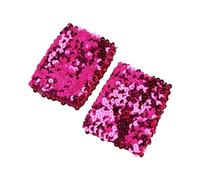 TERNCOEW Wrist Cuffs Stretchable Arm Sleeves For Festive Outfit For Celebrations Stylish Elastic Arm Sleeves Sequins Arm Cuffs