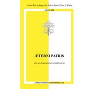 Æterni Patris: Sur la philosophie chrétienne
