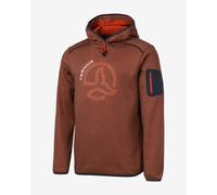 Ternua Fox Point hoodie dark brown orange navy blue - L