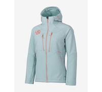 Ternua Lokkta jacket with hood sky blue orange Women - XL