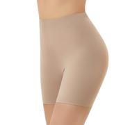 TERODACO Chub Rub Shorts Women Tummy Control Breathable Anti Chafing High Waist Soft Under Dress Seamless Slimming Underwear 1360 Beige S