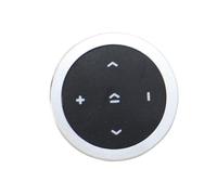 Teron Car Steering Wheel Multimedia Buttons, Universal Wireless Bluetooth 5.0 Remote Control Media Button Audio Controller for Mobile Phone and Tablet