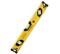 Teronbeta Aluminium Alloy Spirit Level 400 mm/16 Inch Shock Proof Torpedo Level with Magnetic Base and 3 Bubble 45°,90°,180° - Yellow/Black
