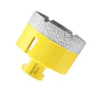 Teronbeta Diamond Core Drill Bit 65mm, M14 Vacuum Brazed Diamond Core Hole Cutter for Tile Porcelain Ceramic Granite Marble,and for Angle Grinder