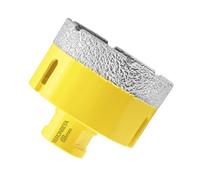 Teronbeta Diamond Core Drill Bit 68mm, M14 Vacuum Brazed Diamond Core Hole Cutter for Tile Porcelain Ceramic Granite Marble,and for Angle Grinder
