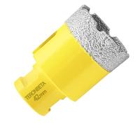 Teronbeta Diamond Core Drill Bit, M14 Vacuum Brazed Diamond Core Hole Cutter for Tile Porcelain Ceramic Granite Marble,and for Angle Grinder (42mm)