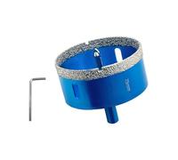 Teronbeta Diamond Hole Saw 75mm with Pilot Center Drill Bit, Vacuum Brazed Diamond Core Hole Cutter for Tile, Porcelain, Glass, Ceramic, Marble