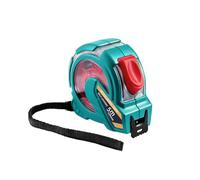 Teronbeta Tape Measure 5m/16.5ft Self-Locking Metric & Imperial Dual Scale Measuring Tape, Shockproof Case, 25mm Wide Steel Blade, Built for DIY, Carpentry and Home Use