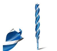 Teronbeta Wood Drill Bit 22mm x 230mm Professional 1/4 Inch Hex Shank Brad Point Auger Drill Bits for Wood