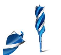 Teronbeta Wood Drill Bit 32mm x 155mm Professional 1/4 Inch Hex Shank Brad Point Auger Drill Bits for Wood