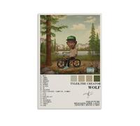Terp Tyler poster The Creator Album Cover Wolf Poster Wall Art Poster Gift For Friend Bed Room Living Room Decor Modern Aesthetic Unframe 12x18inch(30x45cm)…