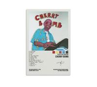 Terp Tyler Poster The Creator Cherry Bomb Music Album Cover Poster Wall Art Poster Gift For Friend Bed Room Living Room Decor Modern Aesthetic Unframe-style-7 12x18inch(30x45cm)…