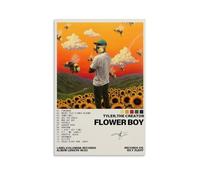 Terp Tyler Poster The Creator Poster Flower Boy Music Album Cover Poster Gift For Friend Bed Room Living Room Decor Modern Aesthetic Unframe 12x18inch(30x45cm)…