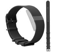 TERPINK Replacement Silicone Band Compatible with Hume Band, Soft Adjustable Wristband Strap for Daily Wear, Waterproof, Health and Fitness Wearable Tracker Accessories (Black)