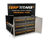 TerpTitans Original Flex Cotton Swabs (6 Pack, 1200 Count) - Dual-Tip with Spiral for Absorption & Fine Point for Precision | Flexible Paper Handle, Lint-Free