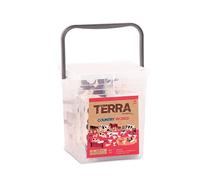 Terra by Battat Farm Animal Figurines, Country World 60pc Bucket, Animals