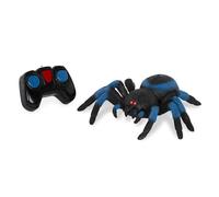 Terra by Battat Remote Control Spider, LED Eyes, 360 Spin, Blue, Animals
