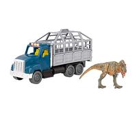 Terra by Battat - T-Rex Transport - Toy Dinosaur and Toy Truck with Lights, Sounds and Movable Parts For Kids 3+