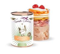 Terra Canis Chicken, Potato & Raspberry Sensitive Wet Food, 400 g, Premium Dog Food for Digestive Sensitive Dogs, Allergen-Free, Low Grain & Easy to Digestive