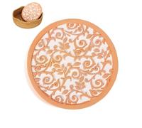 Terra Cotta Bread Warmer, 8 Inch Round Terracotta Stone Bread Keeper | Ideal for Tortillas, Buns | Christmas and Housewarming Gift for Bakers (8 Inch)