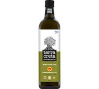 Terra Creta Extra Virgin Olive Oil 1L - Cold Extraction Greek Extra Virgin Olive Oil - 100% Natural, First Cold Extraction, Premium Quality for Salads & Cooking