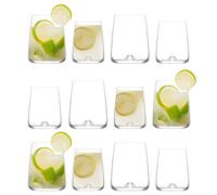 Terra Glassware 12 Piece Set - Clear LAV Clear One Size