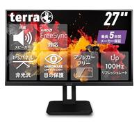 Terra Monitor PV LCD 2748W V3.1 Black HDMI DisplayPort USB-C GREENLINE Plus VESA Frameless Design IPS Panel Technology Permanent Hardware Low-Blue-Light