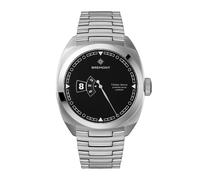 Terra Nova Automatic 40.5mm Jumping Hour Unisex Watch Black