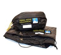 Terra Nova Laser Pulse 1 Person 4 Season Black Classic Tent Footprint - Custom Fit Ground Protection for Camping, Backpacking, Hiking, Outdoor Activities