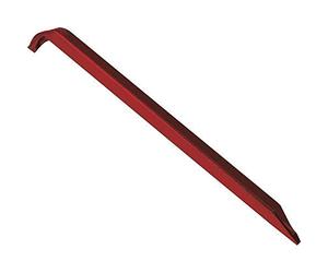 Terra Nova Unisex's Aluminium V Tent Peg - Pack of 10, Maroon, One Size