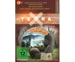 Terra X - Edition Vol. 14 Ungelöste Fälle der Archäologie / Eine kurze Geschichte über / Mythos Burg (3 DVDs)