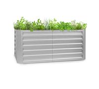 Terrabox 120x60x60 cm Raised Bed Silver