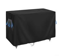 Terrace Dining Car Cover For Outdoor Tables Including Portable Models And Prep Stations With 210D 420D Oxford Fabric And Dual Side Mesh Ventilation(210D-55 * 19 * 36in)