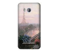 Terrace in Paris Eifel Case Cover For HTC U11