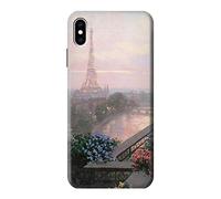 Terrace in Paris Eifel Case Cover For iPhone XS Max
