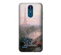 Terrace in Paris Eifel Case Cover For LG K8 (2018), LG Aristo 2, LG Tribute Dynasty, LG Zone 4, LG Fortune 2, LG K8+, LG K9